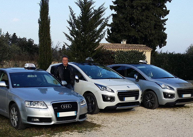 Alpes Azur Provence Taxis en Vaucluse à Sainte Cécile les vignes et